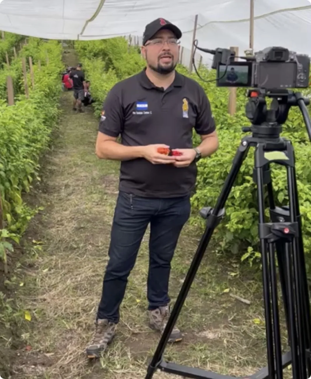 Carlos Castillo, founder of Grupo Forcca, at Finca Guacamaya