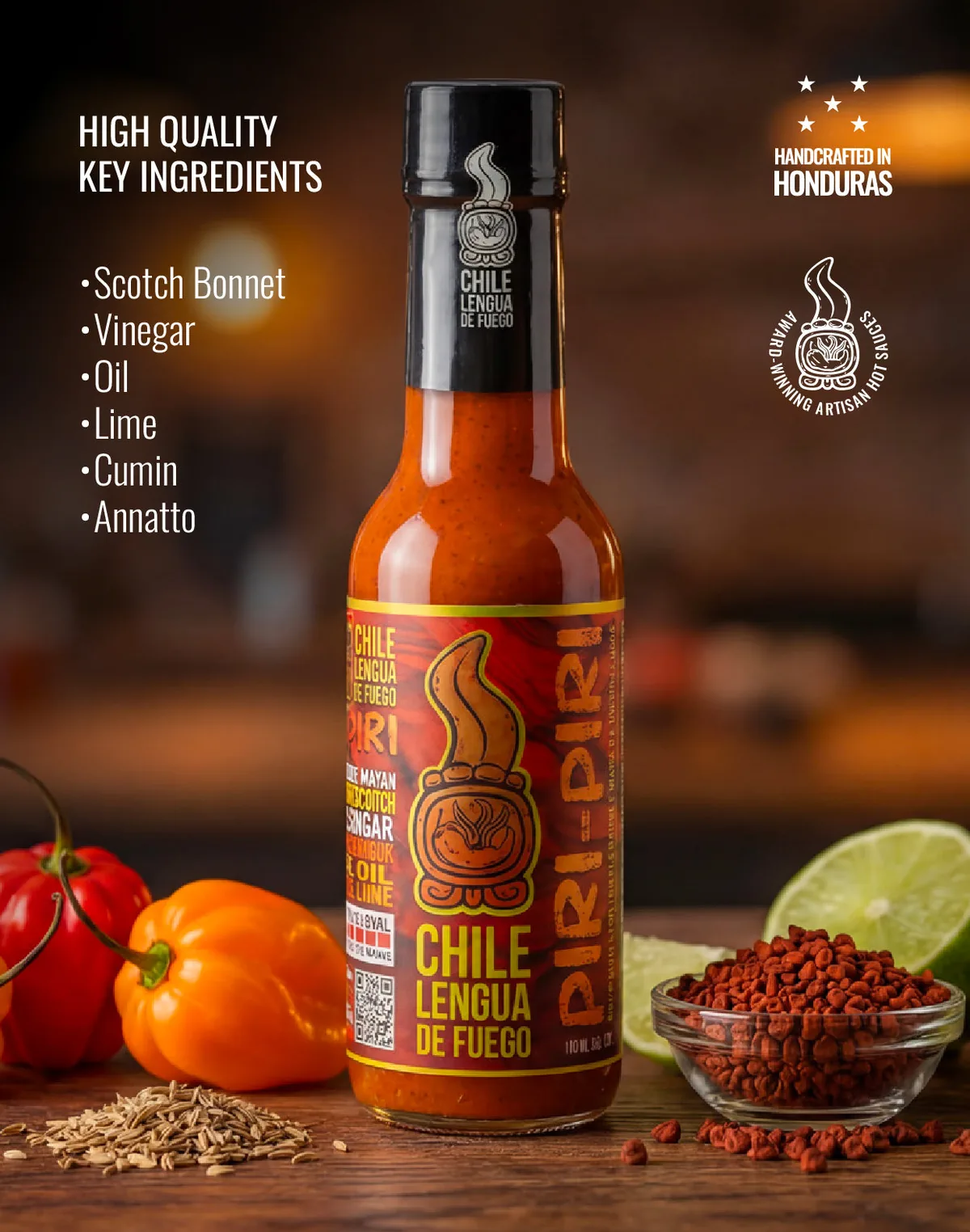 Key ingredients of Piri Piri