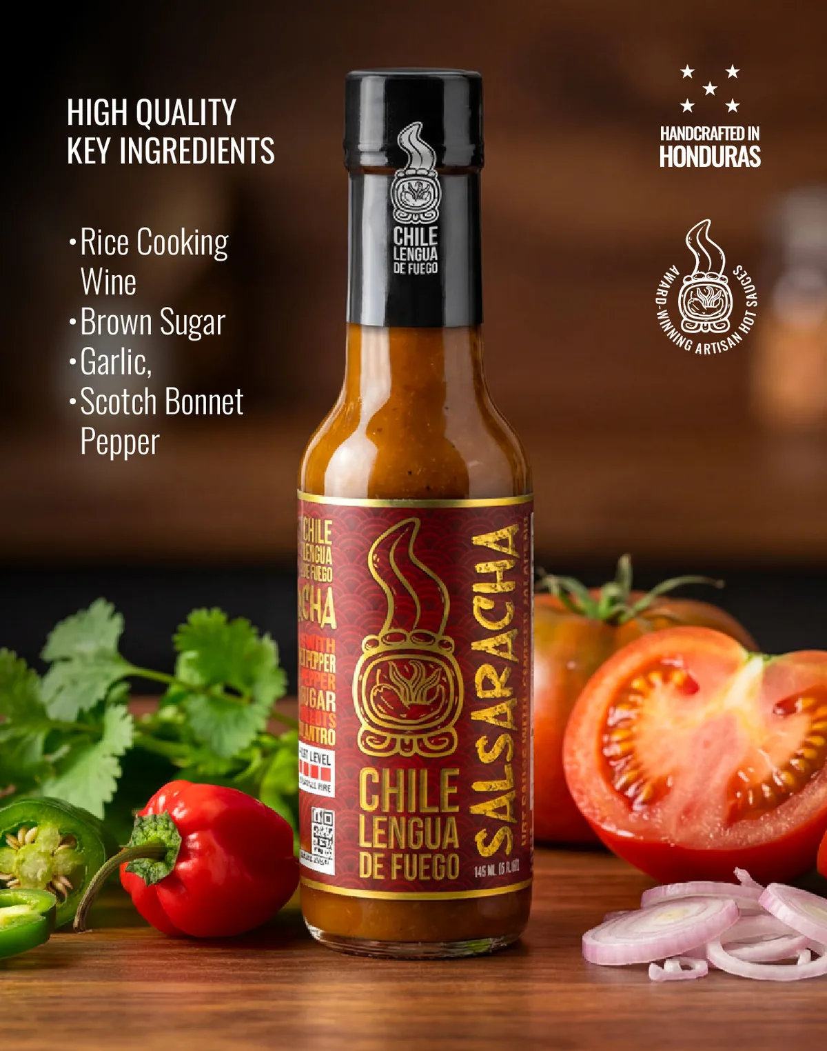 Key ingredients of Salsaracha