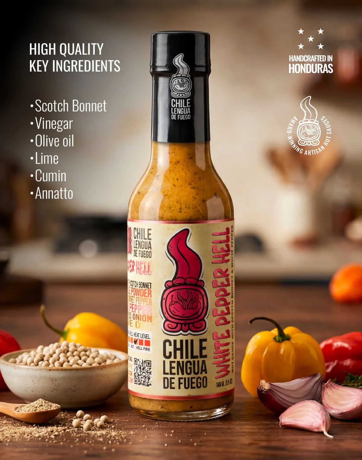 Key ingredients of White Pepper Hell
